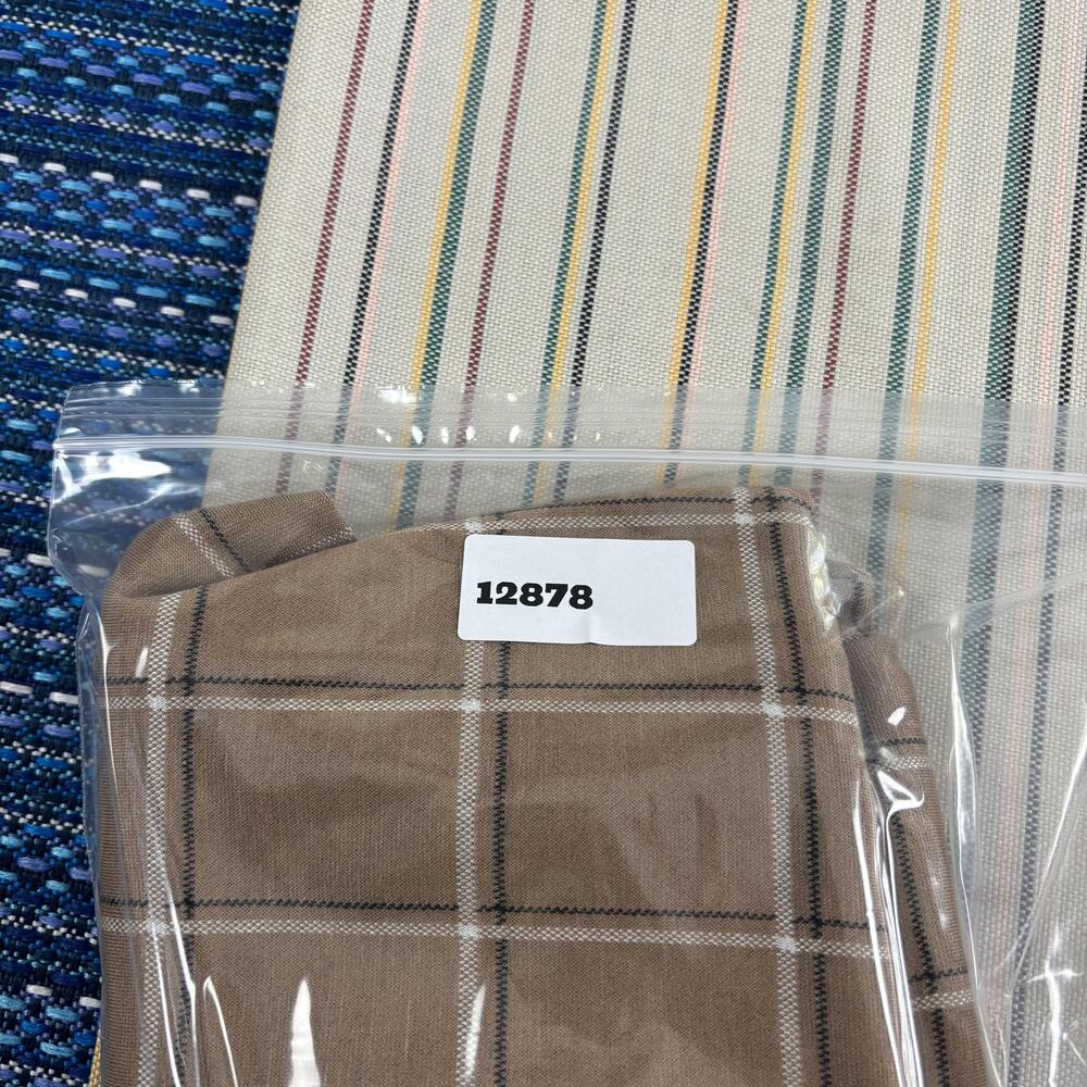 NEW J. Jill Pants Womens Large Brown Plaid Ponte Wide Full-Leg Cropped Pull On - Picture 12 of 12
